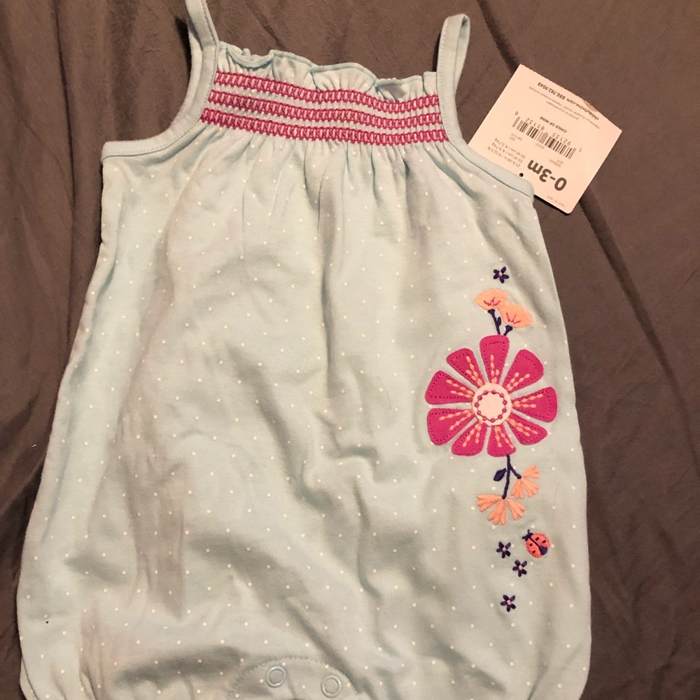 Carter 0-3 month infant girl jumper one piece